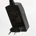 Mexlite Staande lamp BIRON met schakelaar, met flexibele arm IP20, zwart mat dimbaar