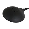 Mexlite Staande lamp BIRON met schakelaar, met flexibele arm IP20, zwart mat dimbaar
