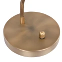Mexlite Tafelarmatuur BIRON 1-vlams IP20, brons, wit dimbaar