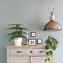 Steinhauer Pendelarmatuur BIKKEL - Ø 42CM 1-vlams, medium E27 IP20, bruin, bonte dimbaar