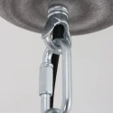 Steinhauer Pendelarmatuur BIKKEL - Ø 42CM 1-vlams, medium E27 IP20, donkerblauw dimbaar