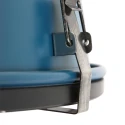 Steinhauer Pendelarmatuur BIKKEL - Ø 42CM 1-vlams, medium E27 IP20, donkerblauw dimbaar