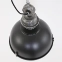 pendant luminaire BIKKEL - Ø 42CM 1 flame, medium E27 IP20, brown, pied dimmable