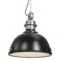 pendant luminaire BIKKEL - Ø 42CM 1 flame, medium E27 IP20, brown, pied dimmable