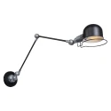 Mexlite Mexlite Wall luminaire DAVIN, 1 flame, reflector, black