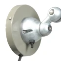Mexlite Wandarmatuur DAVIN kort, met schakelaar, met scharnierende arm E14 IP20, groen 