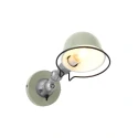 Mexlite Wandarmatuur DAVIN kort, met schakelaar, met scharnierende arm E14 IP20, groen 