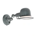 Mexlite Wandarmatuur DAVIN kort, met schakelaar, met scharnierende arm E14 IP20, groen 