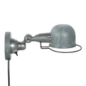Mexlite Wandarmatuur DAVIN kort, met schakelaar, met scharnierende arm E14 IP20, groen 