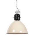 anne light & home Pendelarmatuur FRISK 1-vlams E27 IP20, crème dimbaar