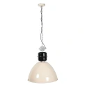anne light & home Pendelarmatuur FRISK 1-vlams E27 IP20, crème dimbaar