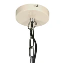 anne light & home Pendelarmatuur FRISK 1-vlams E27 IP20, crème dimbaar