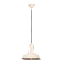 Mexlite Pendelarmatuur EDEN 1-vlams E27 IP20, crème dimbaar