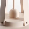 Mexlite Pendelarmatuur EDEN 1-vlams E27 IP20, crème dimbaar