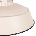 Mexlite Pendelarmatuur EDEN 1-vlams E27 IP20, crème dimbaar
