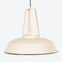 Mexlite Pendelarmatuur EDEN 1-vlams E27 IP20, crème dimbaar