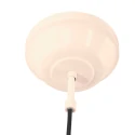 Mexlite Pendelarmatuur EDEN 1-vlams E27 IP20, crème dimbaar