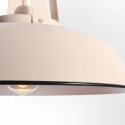 Mexlite Pendelarmatuur EDEN 1-vlams E27 IP20, crème dimbaar