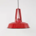 Mexlite Pendelarmatuur EDEN down, 1-vlams, rond E27 IP20, rood dimbaar