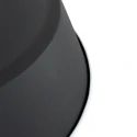 Mexlite Pendelarmatuur EDEN down, 1-vlams, rond E27 IP20, zwart mat dimbaar