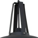 Mexlite Pendelarmatuur EDEN down, 1-vlams, rond E27 IP20, zwart mat dimbaar