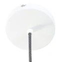 Mexlite Pendelarmatuur BJORR - Ø 33CM 1-vlams, klein, hoog E27 IP20, wit mat dimbaar