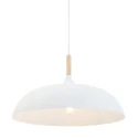 Mexlite Mexlite Pendant luminaire BJORR, 1 flame, 45cm, white
