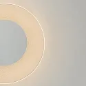 Steinhauer ceiling luminaire LIDO small, round, indirect, perforated IP20, white matt dimmable