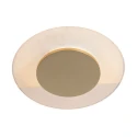 Steinhauer ceiling luminaire LIDO 1 flame IP20, gold dimmable