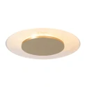 Steinhauer ceiling luminaire LIDO 1 flame IP20, gold dimmable