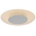 ceiling luminaire LIDO round, medium, indirect, perforated IP20, white matt dimmable