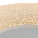 ceiling luminaire LIDO round, medium, indirect, perforated IP20, black matt dimmable