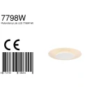ceiling luminaire LIDO round, medium, indirect, perforated IP20, black matt dimmable