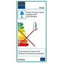 Steinhauer Plafondarmatuur LIDO groot, rond, indirect, gebrüllt IP20, wit mat dimbaar