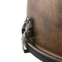 Steinhauer Pendelarmatuur BIKKEL - Ø 52CM 1-vlams, groot E27 IP20, bruin, bonte dimbaar