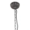 Steinhauer Pendelarmatuur BIKKEL - Ø 52CM 1-vlams, groot E27 IP20, bruin, bonte dimbaar