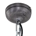 Steinhauer pendant luminaire BIKKEL - Ø 52CM 1 flame, large E27 IP20, black matt dimmable