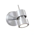 Steinhauer spot NATASJA 1 flame, Dim-To-Warm, adjustable GU10 IP20, steel brushed dimmable
