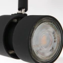 spotlight bar NATASJA 2 flames, Dim-To-Warm, adjustable GU10 IP20, steel brushed dimmable