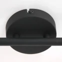 spotlight bar NATASJA 2 flames, Dim-To-Warm, adjustable GU10 IP20, steel brushed dimmable