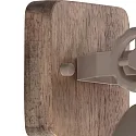 Mexlite Plafondarmatuur GEARWOOD E27 IP20, dimbaar