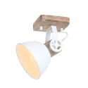 Mexlite Mexlite Spot GEARWOOD, 1 flame, white