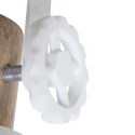 Mexlite Plafondarmatuur GEARWOOD 2-vlams, instelbaar E27 IP20, wit mat dimbaar