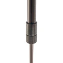 Steinhauer Steinhauer Pendant luminaire ZELENA LED, 3 flames, L:150cm, bronze