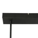Steinhauer Steinhauer Pendant luminaire ZELENA LED, 3 flames, L:150cm, black