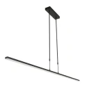 Steinhauer Steinhauer Pendant luminaire ZELENA LED, 3 flames, L:150cm, black