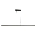 Steinhauer Steinhauer Pendant luminaire ZELENA LED, 3 flames, L:150cm, black