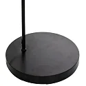 Mexlite Mexlite Floor lamp SOLVA, 1 flame, black lamp head, black