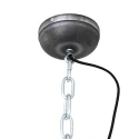Steinhauer Pendelarmatuur BIKKEL - Ø 32CM 1-vlams, klein E27 IP20, zwart mat dimbaar
