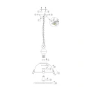 Steinhauer Pendelarmatuur BIKKEL - Ø 32CM 1-vlams, klein E27 IP20, zwart mat dimbaar